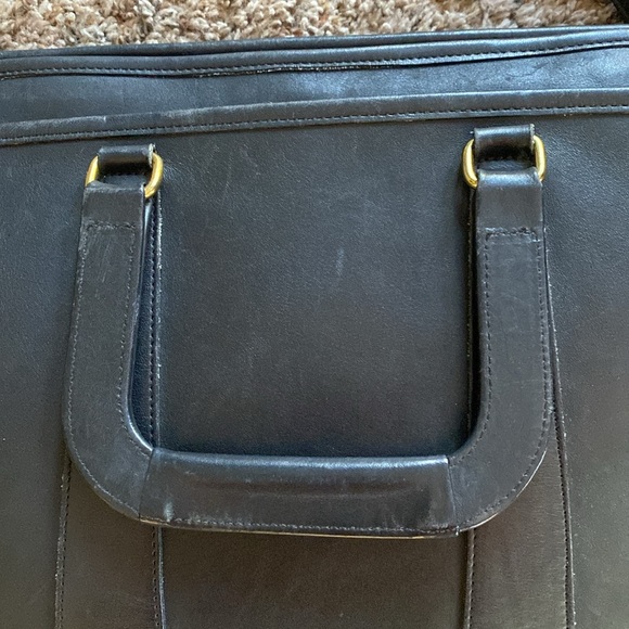 Vintage Embassy Coach Briefcase-smooth, black leather, great condition - Picture 2 of 10